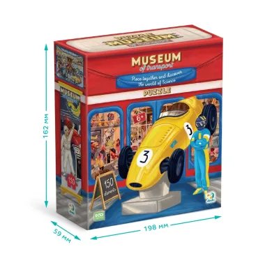 Dodo puzle bērniem Transporta muzejs (150 detaļas) | Lapute.lt