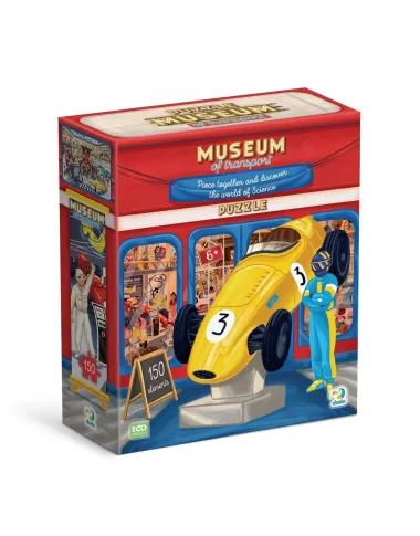 Dodo puzle bērniem Transporta muzejs (150 detaļas)