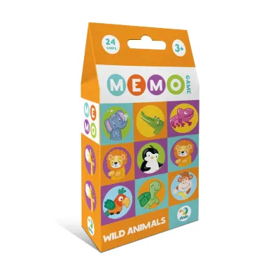 Dodo atmiņas spēle Memo Savvaļas dzīvnieki | Lapute.lt