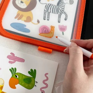 Dodo ceļojumu zīmēšanas grāmatiņa Dzīvnieki | Lapute.lt