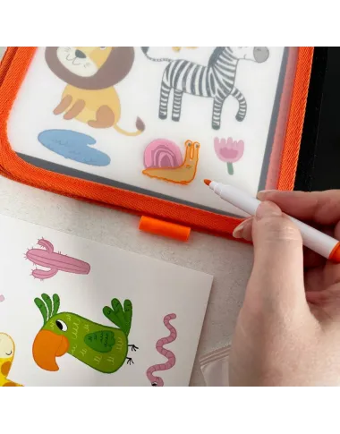 Dodo ceļojumu zīmēšanas grāmatiņa Dzīvnieki