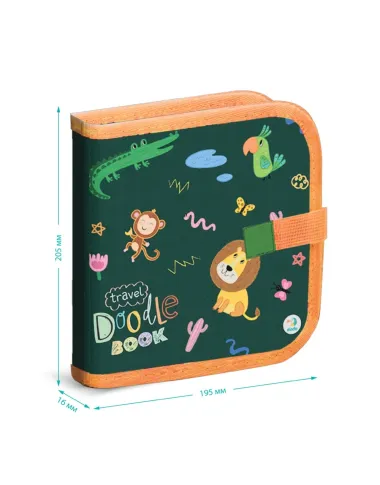 Dodo ceļojumu zīmēšanas grāmatiņa Dzīvnieki