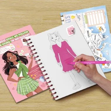 Dodo ceļojumu zīmēšanas grāmatiņa Lizzie | Lapute.lt