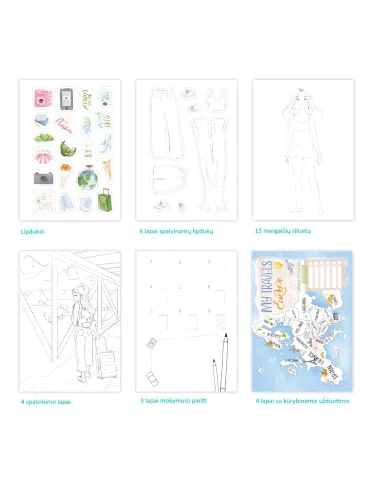 Dodo radošais komplekts UGIRL Lizzie