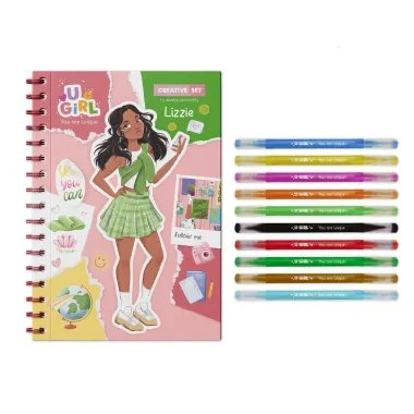 Dodo ceļojumu zīmēšanas grāmatiņa Lizzie | Lapute.lt