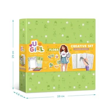 Dodo ceļojumu zīmēšanas grāmatiņa Flora| Lapute.lt