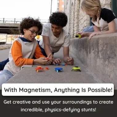 Magnetinių triukų rinkinys Magshuto – visai draugų kompanijai