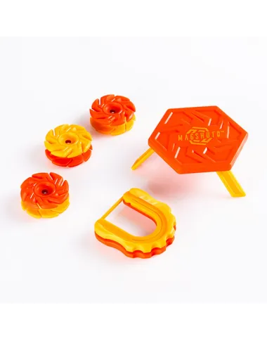 Magnetinių triukų rinkinys Magshuto: Flamepiercer – smagus žaislas vaikams nuo 6 metų