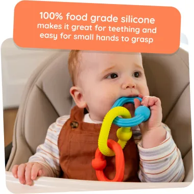 Fat Brain Toys sensorā rotaļlieta Plip Grips | Lapute.lt