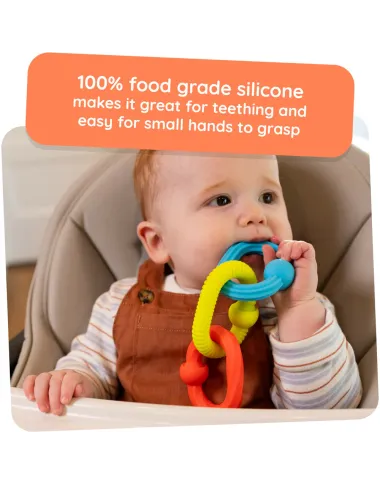 Fat Brain Toys sensorā rotaļlieta Plip Grips