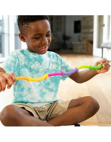 Fat Brain Toys sensorā rotaļlieta – konstruktors Plip Links