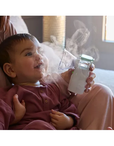 Miniland nešiojamas inhaliatorius Nebuclean su kauke - pakuotė