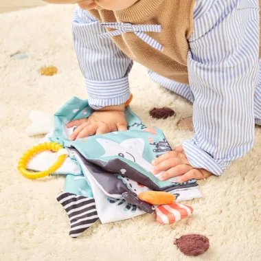 Miniland attīstošā grāmatiņa mazuļiem Okeāns | Lapute.lt