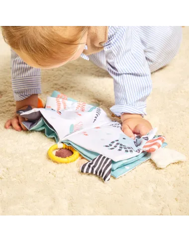 Miniland attīstošā grāmatiņa mazuļiem Okeāns | Lapute.lt Miniland attīstošā grāmatiņa mazuļiem Okeāns | Lapute.lt