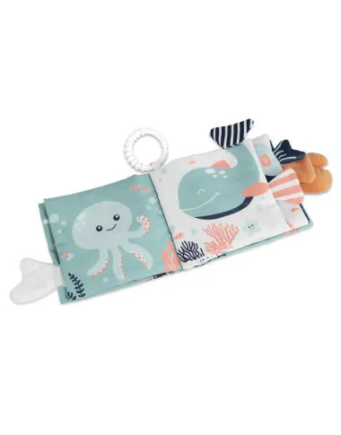 Miniland attīstošā grāmatiņa mazuļiem Okeāns | Lapute.lt