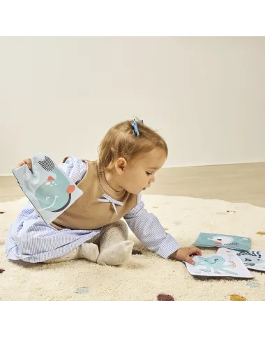 Miniland mīkstās kontrasta kartītes zīdaiņiem