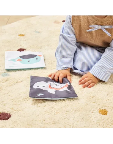 Miniland mīkstās kontrasta kartītes zīdaiņiem