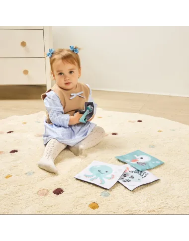 Miniland mīkstās kontrasta kartītes zīdaiņiem