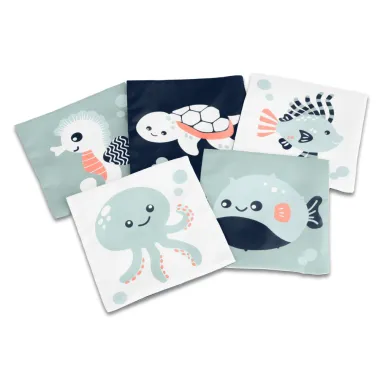 Miniland mīkstās kontrasta kartītes zīdaiņiem