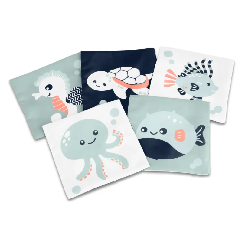 Miniland mīkstās kontrasta kartītes zīdaiņiem