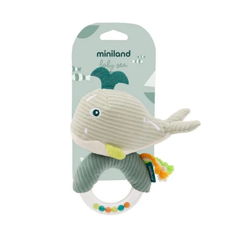 Miniland mīkstais grabulis zīdaiņiem Okeāns