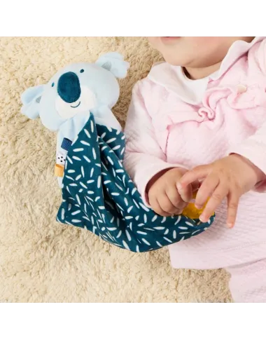 Mėlynas migdukas kūdikiams  Miniland Koala