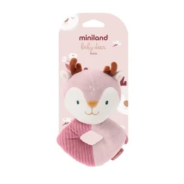 Miniland mīkstais grabulītis zīdaiņiem Briedenīte