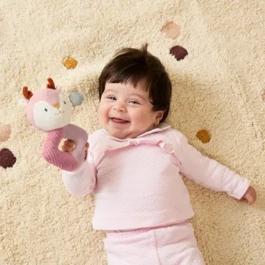 Miniland mīkstais grabulītis zīdaiņiem Briedenīte | Lapute.lt