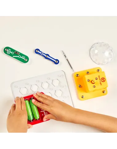 Miniland Electrofun Let’s Party lavinamasis elektronikos rinkinys vaikams Miniland Electrofun Let’s Party lavinamasis elektronikos rinkinys vaikams