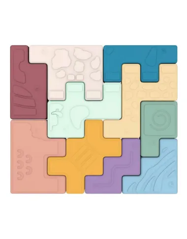 Miniland mīkstie attīstošie bloki Soft Animal Blocks