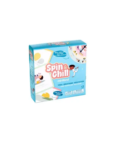 Miniland bērnu jogas spēle Spin & Chill