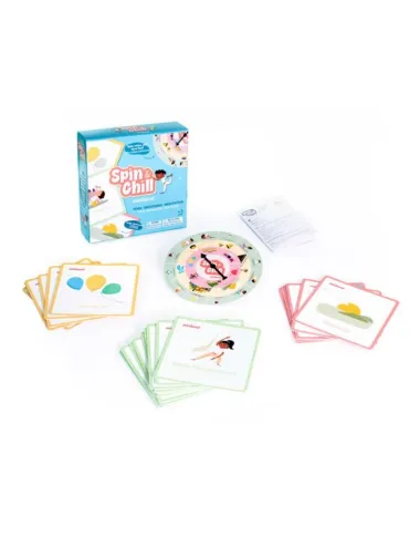 Miniland vaikų jogos žaidimas Spin & Chill su pakuote