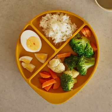 Miniland silikona trauku komplekts Garden | Lapute.lt