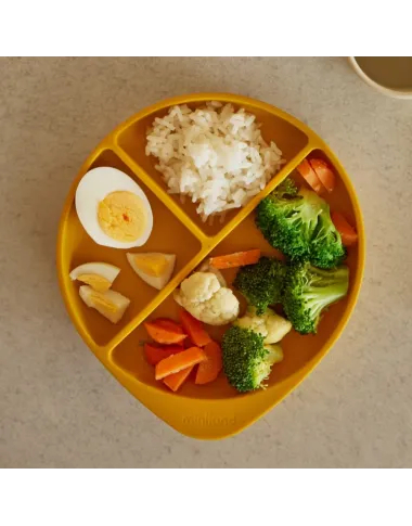 Miniland silikona trauku komplekts Garden