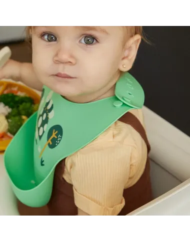 Miniland silikona trauku komplekts Garden