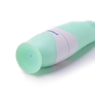 Miniland šepetėlis su siurbtuku ir ergonomišku laikikliu