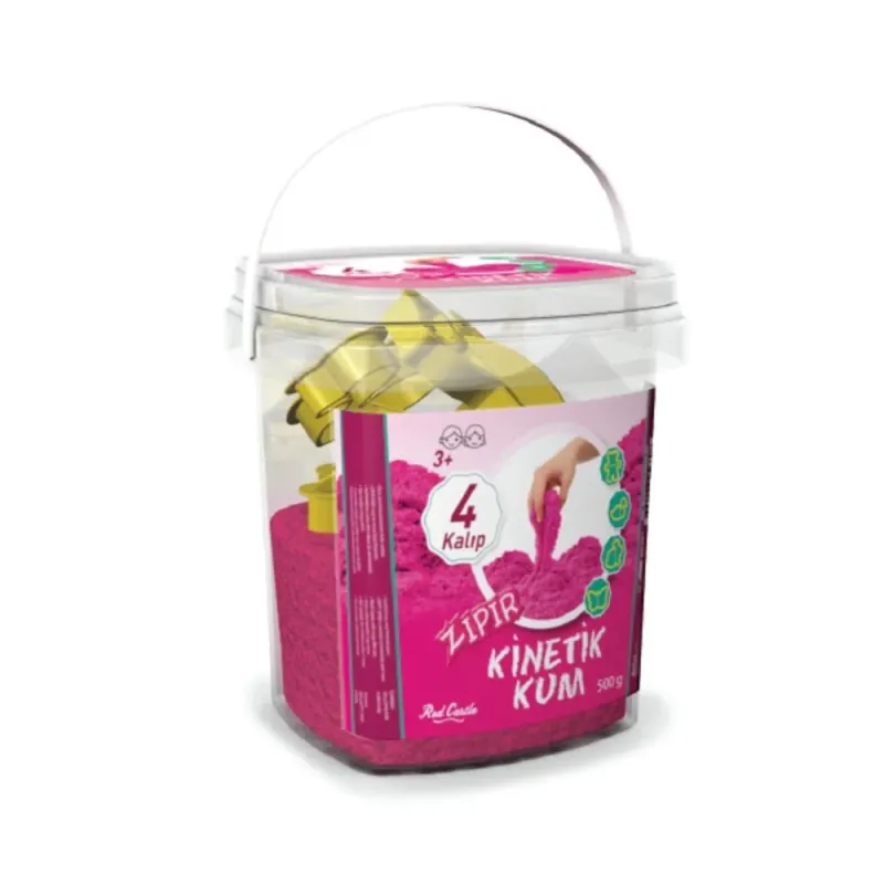 Red Castle kinētiskās smiltis, rozā (500 g)| Lapute.lt