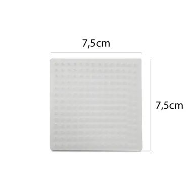 Užlyginamų karoliukų mozaika vaikams nuo 5 metų - raktų pakabukas Žuvytė