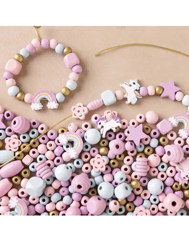 Creativ papuošalų gaminimo rinkinys pastelinių spalvų Creativ papuošalų gaminimo rinkinys pastelinių spalvų