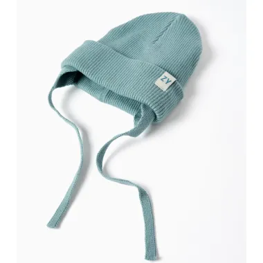 ZIPPY gaiši zila cepure ar šņorēm (48 cm) | Lapute.lt