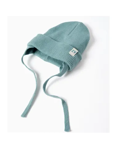 ZIPPY gaiši zila cepure ar šņorēm (48 cm)