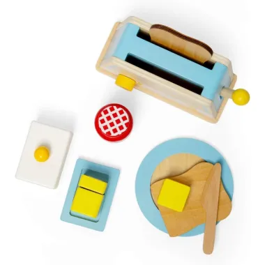 Bigjigs koka brokastu komplekts bērniem | Lapute.lt