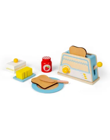 Bigjigs koka brokastu komplekts bērniem