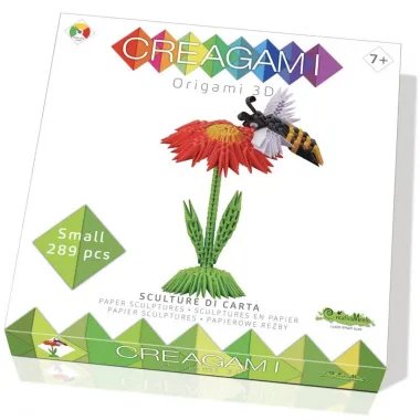 Creagami 3D origami S rinkinys Bitė vaikams nuo 7 metų