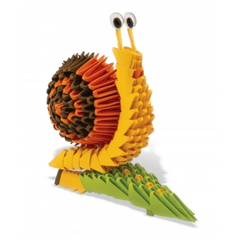 Creagami 3D origami S rinkinys Sraigė vaikams nuo 7 metų