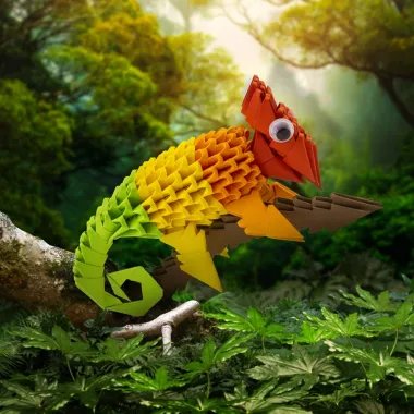 Creagami 3D origami S komplekts Hameleons | Lapute.lt