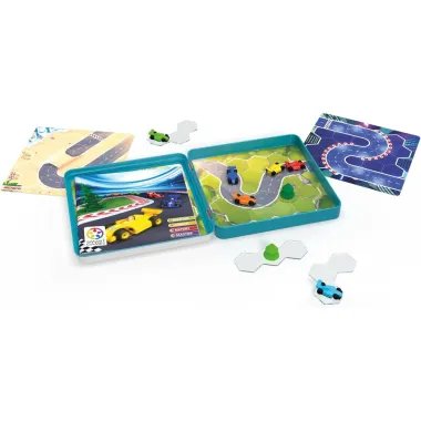 Loginis žaidimas Pole Position vaikams ir suaugusiems, mėgstantiems mašinas