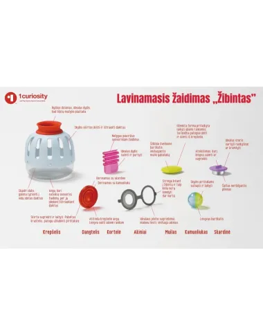 1Curiosity attīstošā rotaļlieta Laterna