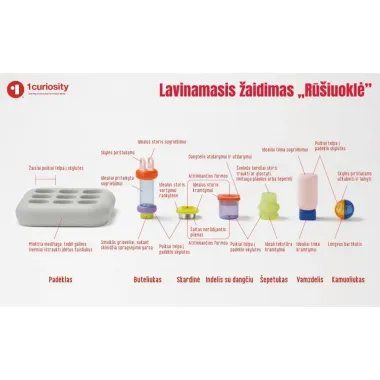 1curiosity lavinamasis žaidimas Rūšiuoklė - visos detalės ir jų savybės