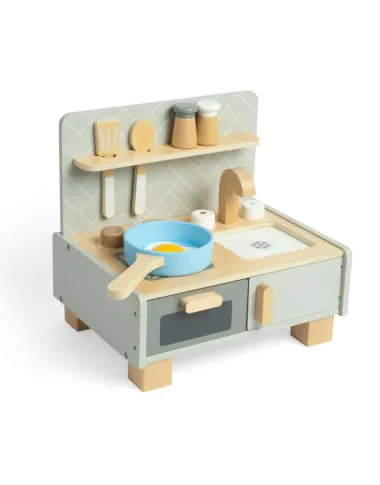 Bigjigs mini koka bērnu virtuvīte